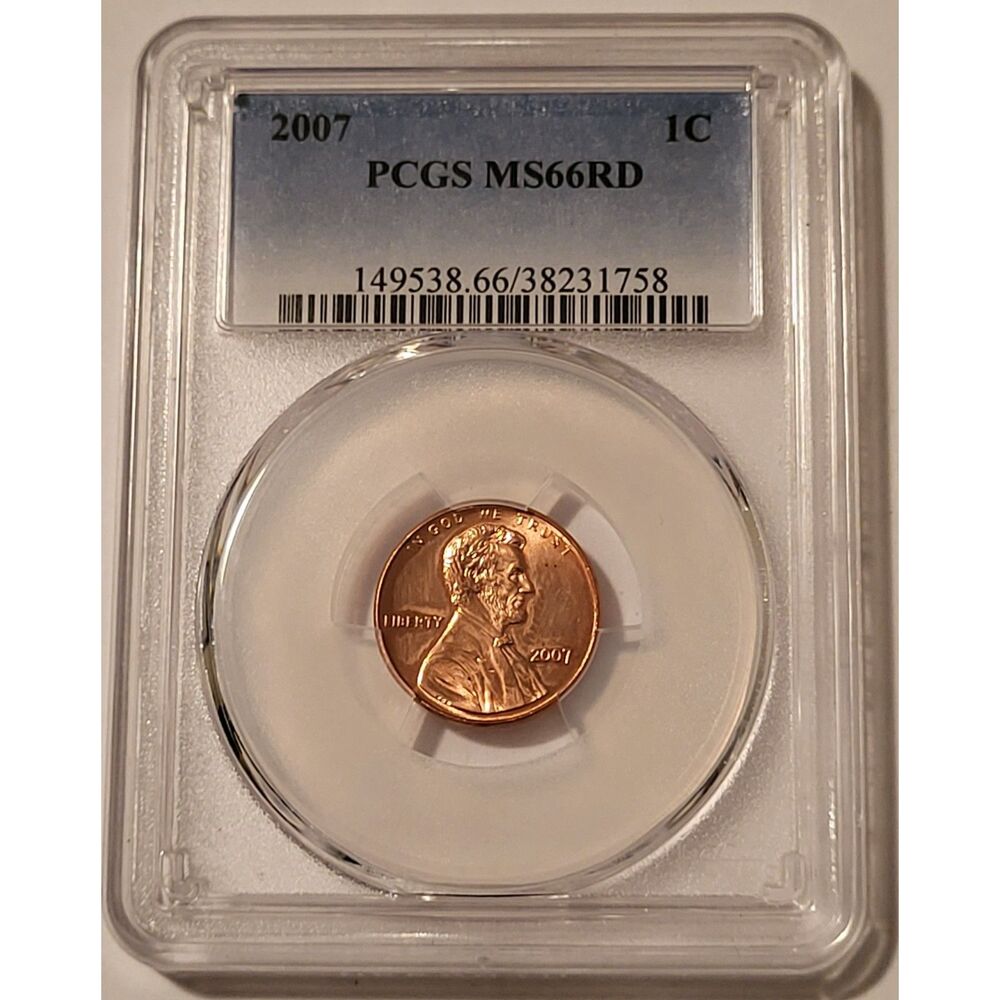 2007 Lincoln Memorial Cent MS66 RED PCGS